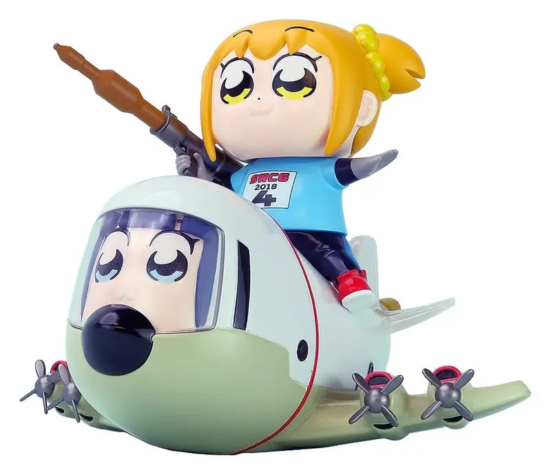 PREORDINE+ 04/2027 Pop Team Epic Chibi Creature Vinyl Figures 2-Pack POPUKO & PIPIMI