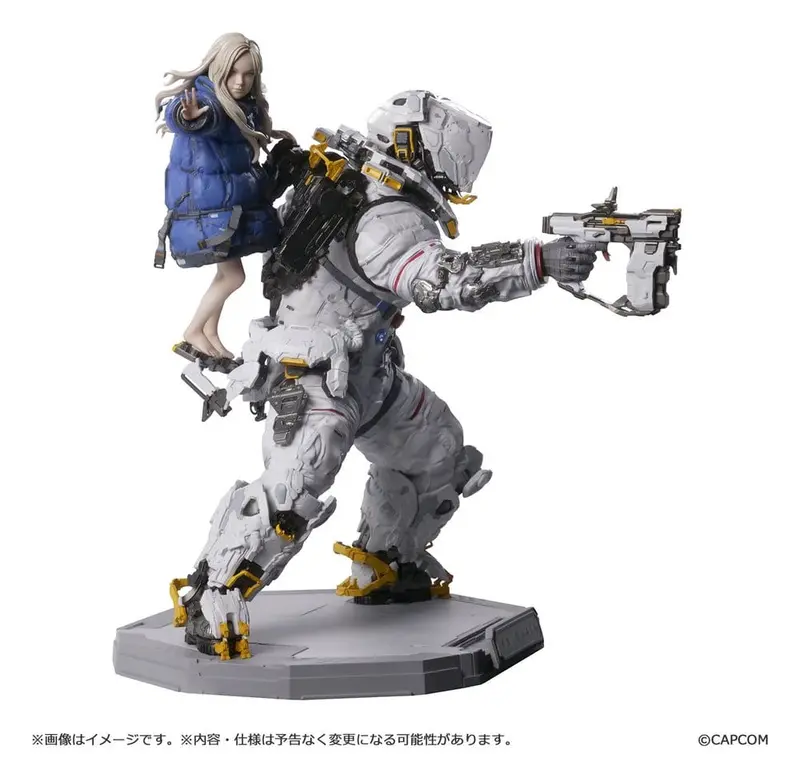 PREORDINE+ 04/2027 Pragmata Capcom Figure Builder Creator's Model PVC Figure Hugh & Diana 28 cm