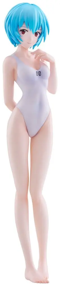 PREORDINE+ 04/2027 Rebuild of Evangelion Pop Up Parade Beach Queens Rei Ayanami (One-Piece Style) L Size 22 cm
