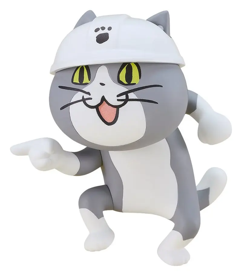 PREORDINE+ 04/2027 Shigoto Neko Nendoroid Action Figure Shigoto Neko (re-run) 10 cm