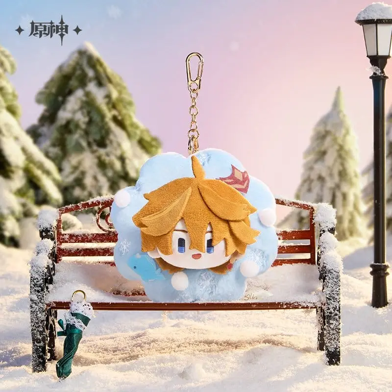 PREORDINE+ 05/2027 Genshin Impact - Leisurely Winter's Day Series Plushie Keychain - Tartaglia