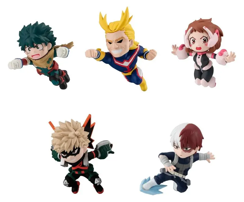 PREORDINE+ 05/2027 My Hero Academia Tobimas Mini Figures 5 cm Blind Box Display (6)