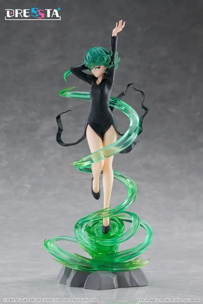 PREORDINE+ 05/2027 One-Punch Man Dressta PVC Figure Terrible Tornado 24 cm