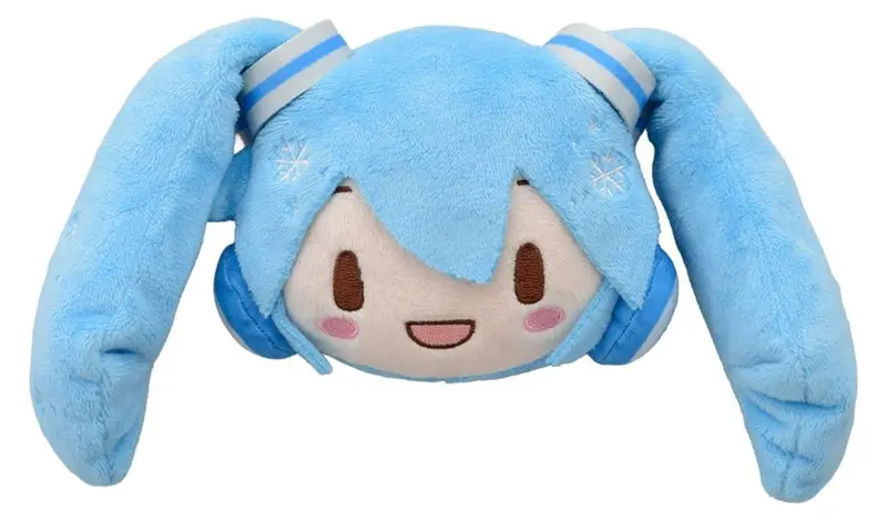 PREORDINE+ 05/2027 Snow Miku Fuwa Petit Plush Figure Face Mascot