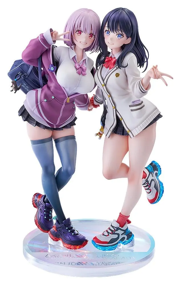 PREORDINE+ 05/2027 SSSS.GridmanPVC Statues 1/7 2-Pack Rikka Takarada & Akane Shinjo feat. toridamono 22 cm