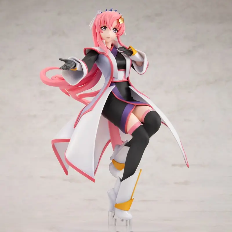 PREORDINE+ 06/2027 Gundam GGG (Gundam Girls Generation) Series PVC Figure Mobile Suit Gundam SEED FREEDOM Lacus Clyne Battle Surcoat Ver. 22 cm