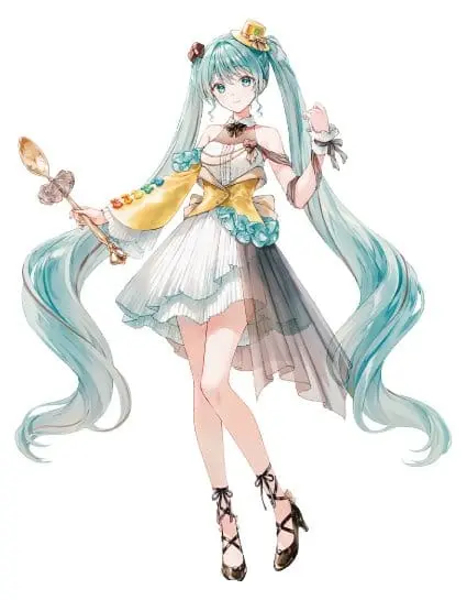 PREORDINE+ 06/2027 Hatsune Miku x Tirol Choco Collaboration PVC Figure Coffee Nougat Another Color Ver. 19 cm