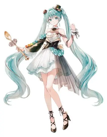 PREORDINE+ 06/2027 Hatsune Miku x Tirol Choco Collaboration PVC Figure Coffee Nougat Ver. 19 cm