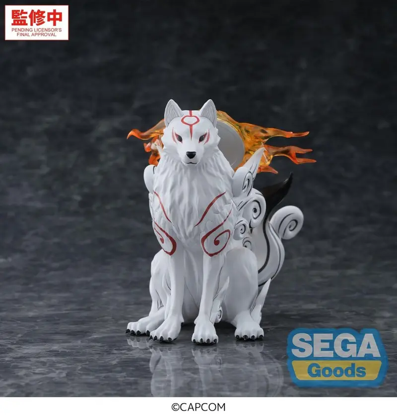 PREORDINE+ 06/2027 Okami High Premium Figure PVC Figure Amaterasu 14 cm