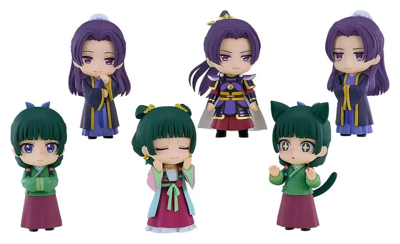 PREORDINE+ 06/2027 The Apothecary Diaries Nendoroid Surprise Mini Figures Maomao & Jinshi Collection 7 cm Blind Box Display (6)