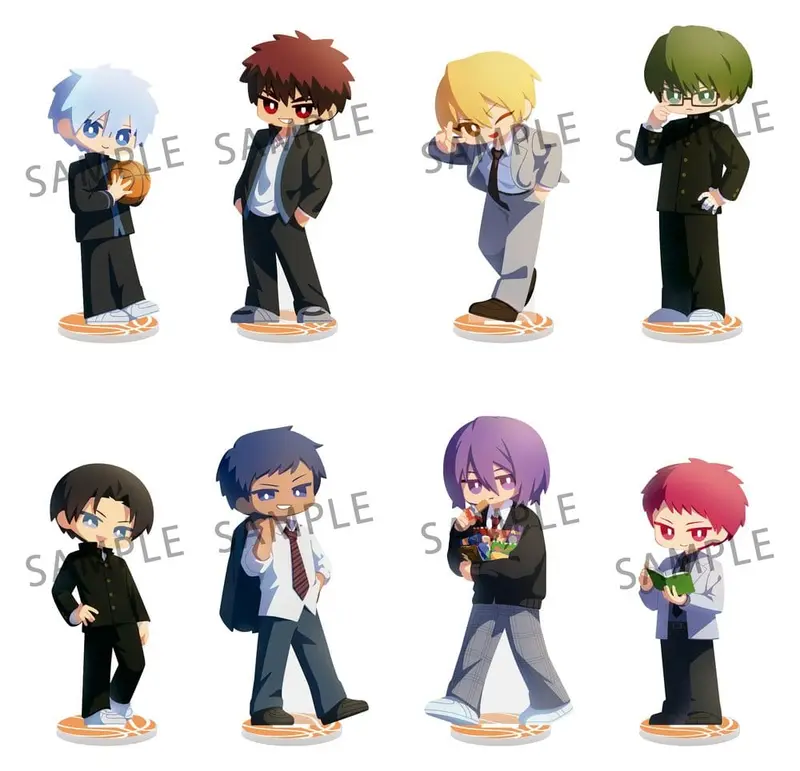 PREORDINE+ 07/2027 Kuroko's Basketball Irusta Mini Figures 8 cm Blind Box Display (8)