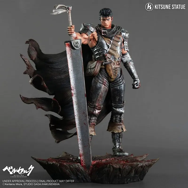 PREORDINE+ 09/2027 Berserk Statue 1/6 Guts 38 cm