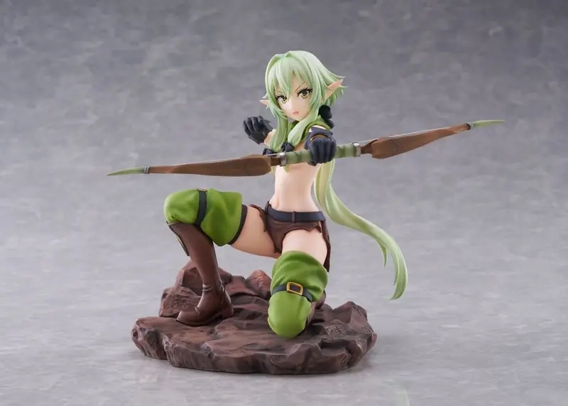 PREORDINE+ 09/2027 Goblin Slayer II PVC Figure 1/7 High Elf Archer battle with goblins Ver. 16 cm