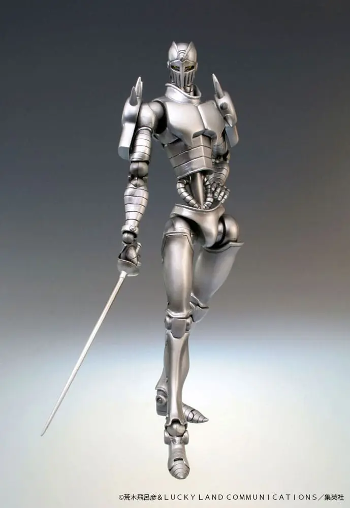 PREORDINE+ 092024 JoJo's Bizarre Adventure Super Action Action Figure Chozokado (Silver Chariot) 16 cm (re-run)