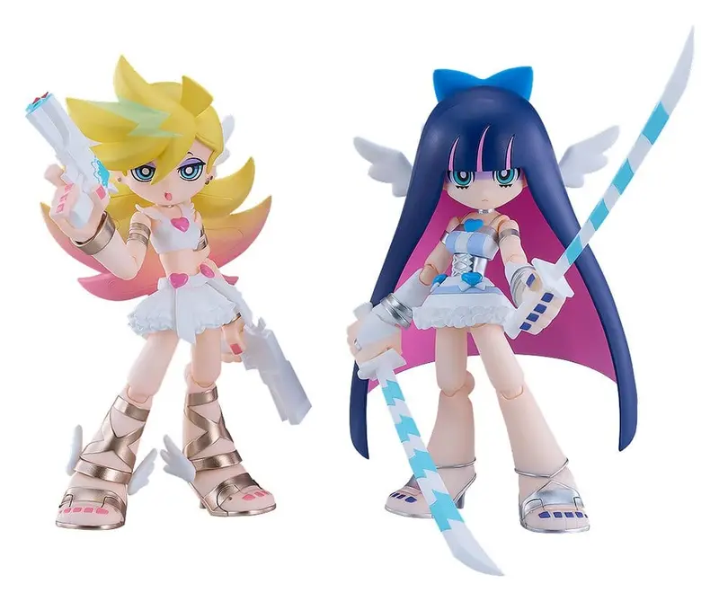 PREORDINE+ 10/2027 New Panty & Stocking with Garterbelt Figma Action Figures 2-Pack Panty & Stocking