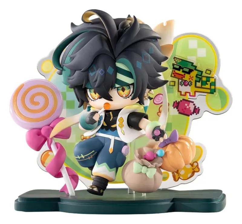 PREORDINE+ 11/2027 Genshin Impact Chibi Chara PVC Figure You Ye Qi Xiang Series Kinich 11 cm