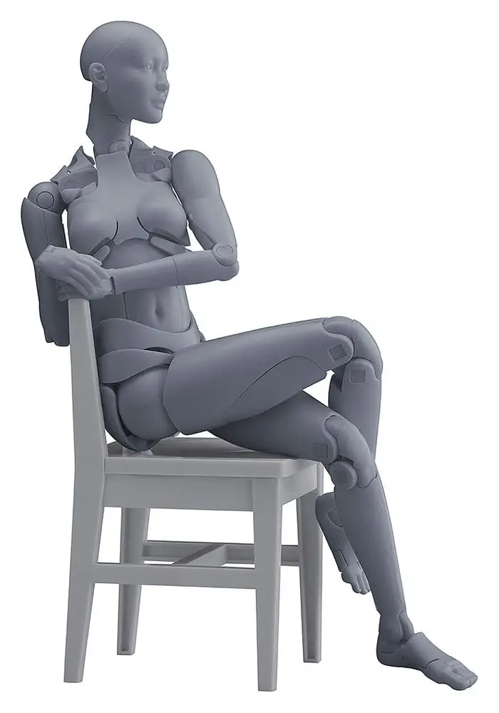 PREORDINE+ 12/2026 Figma Action Figure Nishimura Style Drawing Doll Olive Gray 21 cm