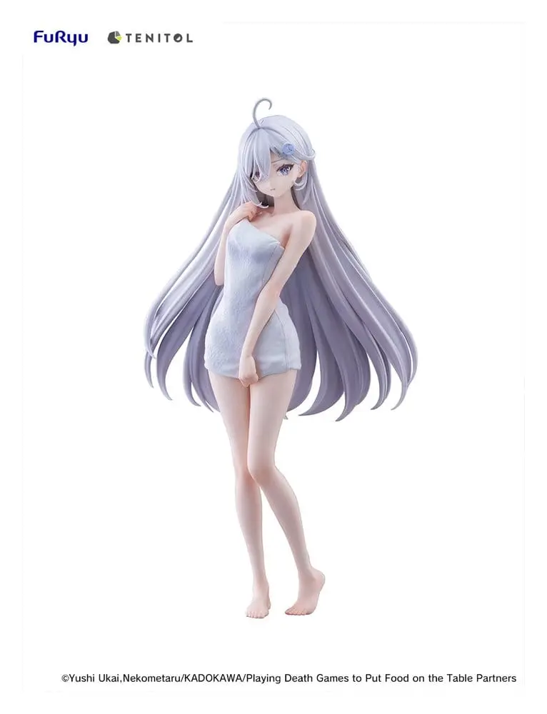 PREORDINE+ 12/2026 Playing Death Games to Put Food on the Table Light Novel PVC Statue Yuki Golden Bath Ver. 30 cm