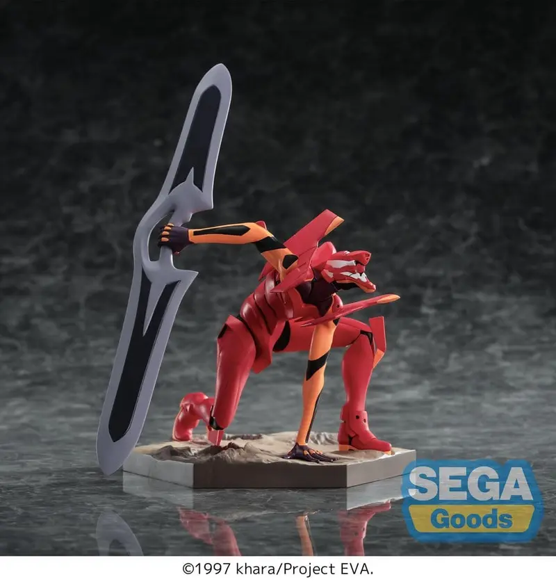 PREORDINE+ 12/2026 Rebuild of Evangelion XrossLink PVC Figure The End of Evangelion Production Model 16 cm