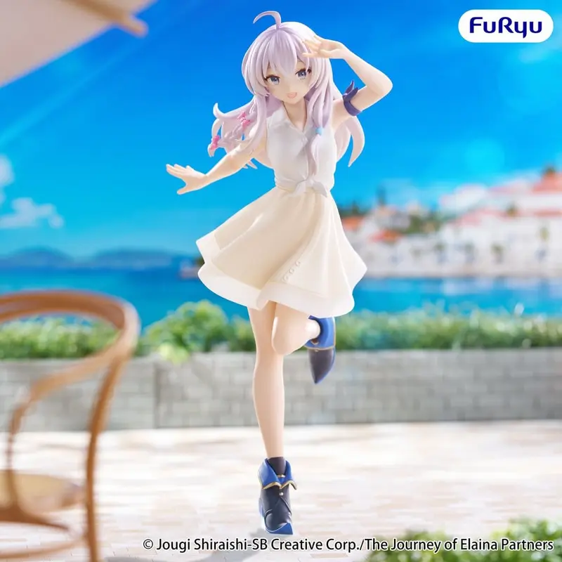 PREORDINE+ 12/2026 The Journey of Elaina Muchute PVC Figure Elaina White Ver. 20 cm