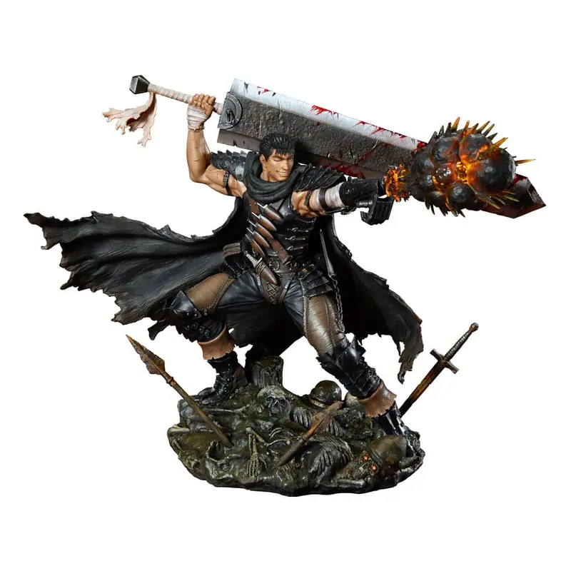 PREORDINE+ CHIUSO 01/2026 Berserk PVC Statue 1/7 Guts Black Swordsman Ver. 26 cm