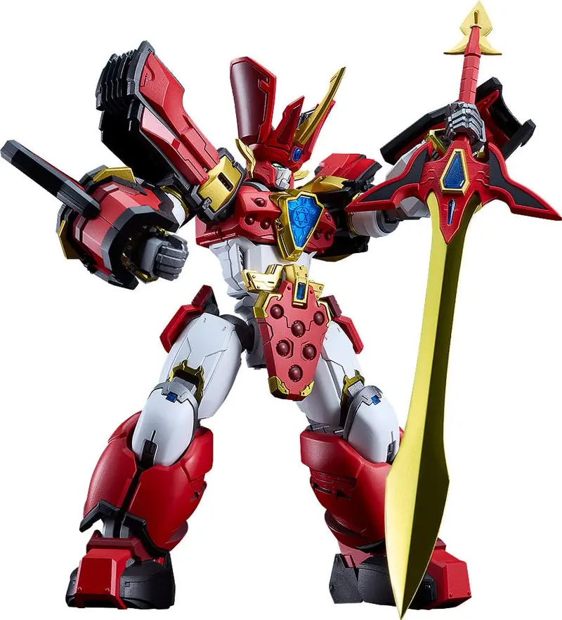 PREORDINE+ CHIUSO 01/2026 Mado King Granzort Moderoid Plastic Model Kit King´s Style Granzort Gold Edition 18 cm