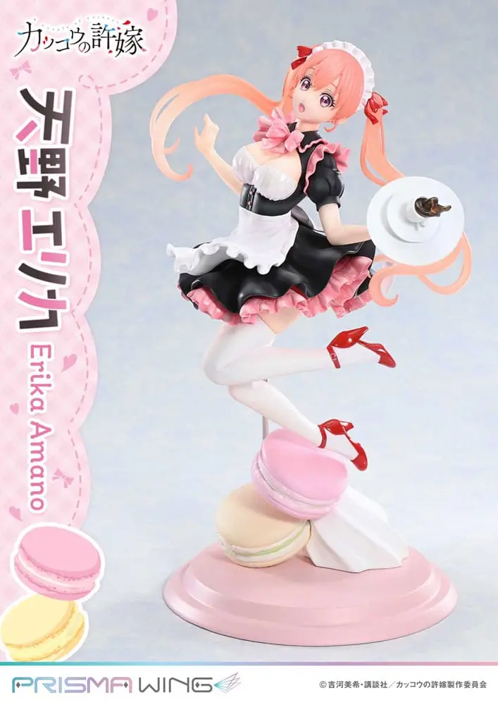 PREORDINE+ CHIUSO 01/2027 A Couple of Cuckoos Prisma Wing PVC Statue 1/7 Erika Amano 24 cm
