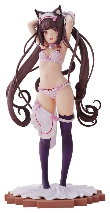 PREORDINE+ CHIUSO 01/2027 Nekopara PVC Figure 1/7 Chocola Dress up time 24 cm