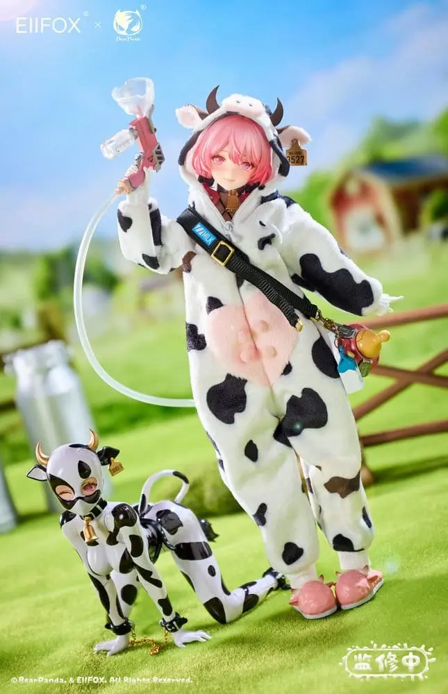 PREORDINE+ CHIUSO 01/2027 Original Character Action Figure 1/8 Eiifox & BearPanda Nyuugyuu Momo 21 cm