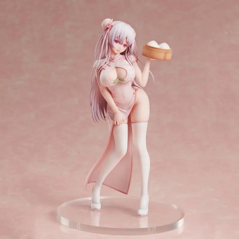 PREORDINE+ CHIUSO 01/2027 Original Character PVC Figure Momoman-chan Illustration by Miko 24 cm