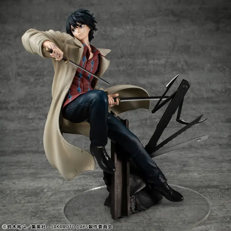 PREORDINE+ CHIUSO 01/2027 Sakamoto Days PVC Figure Nagumo 24 cm