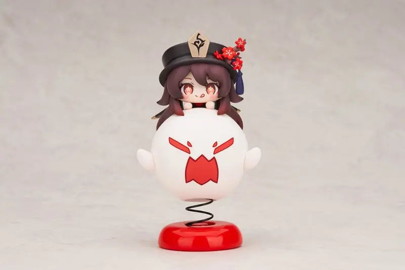 PREORDINE+ CHIUSO 02/2026 Genshin Impact PVC Statue Hu Tao Chibi Chara Yurayura Stand Ver. (re-run) 10 cm