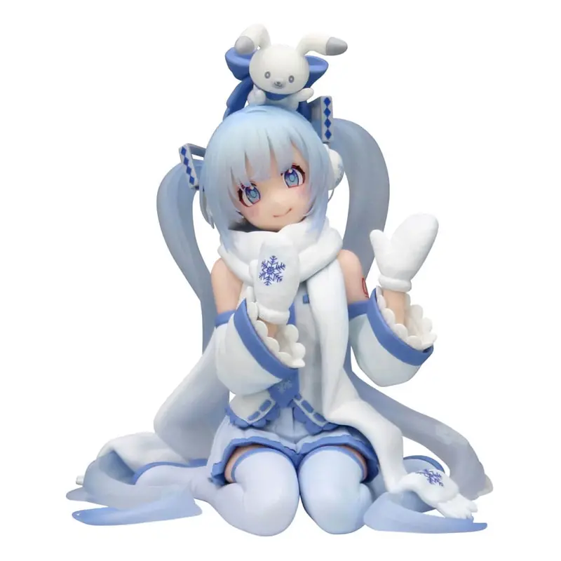 PREORDINE+ CHIUSO 02/2026 Hatsune Miku Noodle Stopper PVC Statue Snow Miku Sky Town 10th Ver. 15 cm