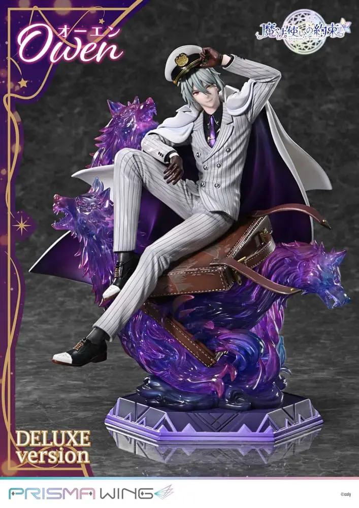 PREORDINE CHIUSO 02/2026 Promise of Wizard Prisma Wing Statue 1/7 Owen Deluxe Version 26 cm