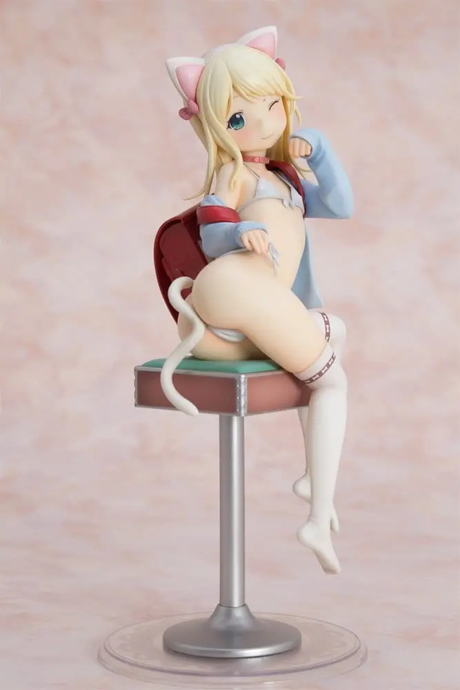 PREORDINE+ CHIUSO 02/2027 Hatsukoi Ribbon PVC Figure 1/6 Yuu White cat Ver. 25 cm (N)