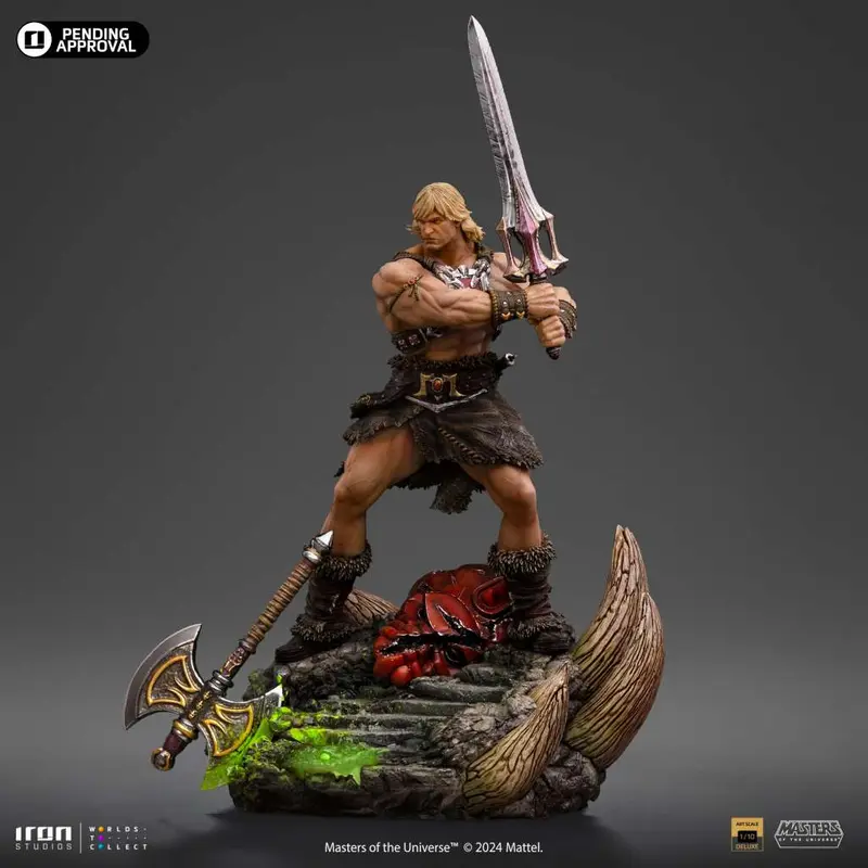 PREORDINE CHIUSO 03/2026 Masters of the Universe He-Man Unleashed 1/10 Statue