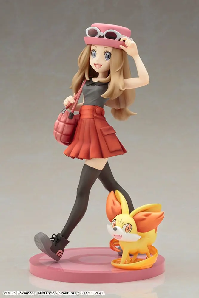 PREORDINE+ CHIUSO 03/2026 Pokémon ARTFXJ Statue 1/8 Serena & Fennekin 21 cm