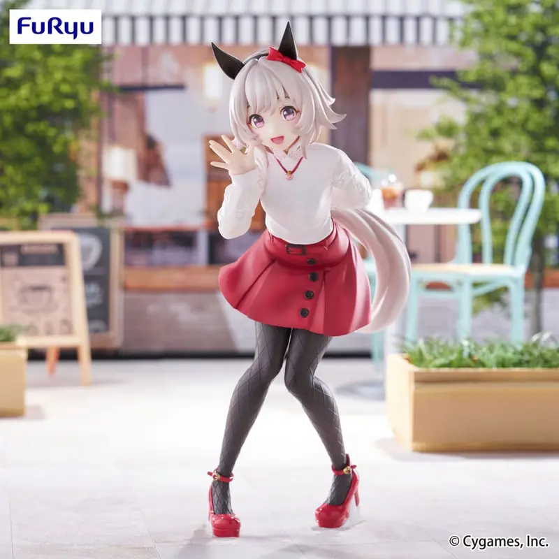 PREORDINE+ CHIUSO 03/2026 Uma Musume Pretty Derby Trio-Try-iT PVC Statue Curren Chan 19 cm