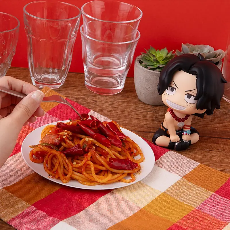 PREORDINE+ CHIUSO 03/2027 One Piece Look Up PVC Figure Portgas D. Ace 11 cm (Repeat)