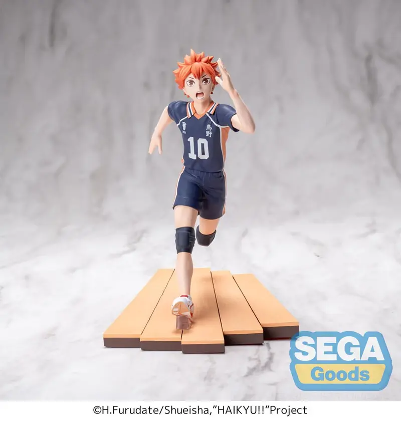 PREORDINE+ CHIUSO 04/2026 Haikyu!! High Premium PVC Statue Shoyo Hinata 15 cm