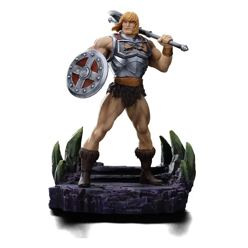 PREORDINE+ CHIUSO 04/2026 Masters of the Universe Art Scale Statue 1/10 He-Man Battle Armor Version heo Exclusice 23 cm