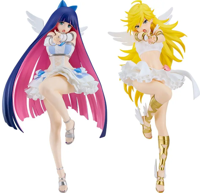 PREORDINE+ CHIUSO 04/2026 Panty & Stocking with Garterbelt Pop Up Parade PVC Statues 2-Pack Panty & Stocking Set