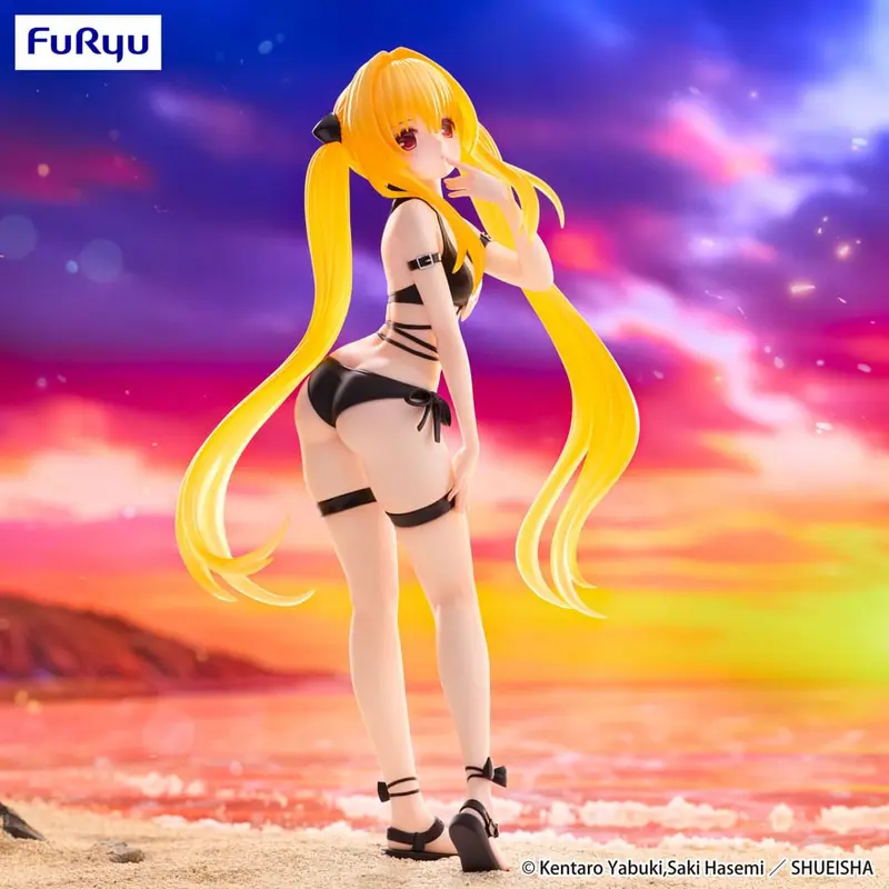PREORDINE+ CHIUSO 04/2026 To Love Ru Darkness Trio-Try-iT PVC Statue Konjiki no Yami 19 cm
