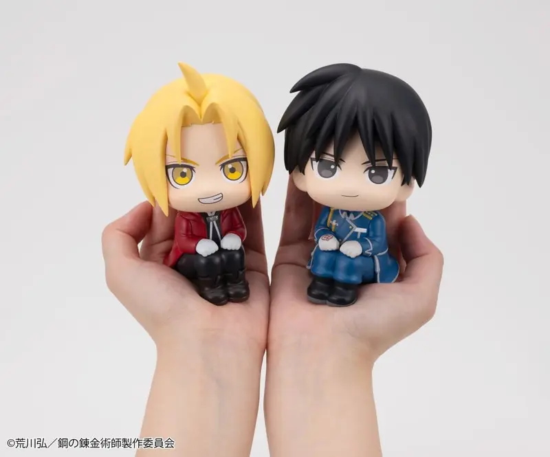 PREORDINE+ CHIUSO 04/2027 Fullmetal Alchemist Look Up PVC Figures 2-Pack Edward Elric & Roy Mustang 11 cm (with gift)