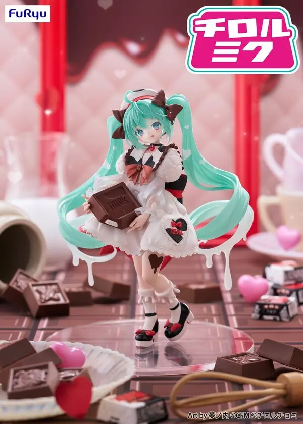 PREORDINE+ CHIUSO 05/2026 ⁑ Hatsune Miku x Tirol Chocolate - Trio-Try-iT Figure - Milk ver.