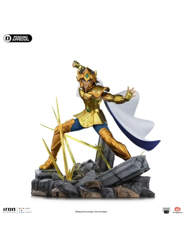 PREORDINE CHIUSO 05/2026 Saint Seiya Art Scale Statue 1/10 Leo Aiolia 24 cm