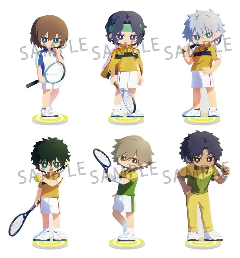PREORDINE+ CHIUSO 05/2027 The Prince of Tennis II Irusuta Mini Figures Vol. 2 8 cm Blind Box Display (6)