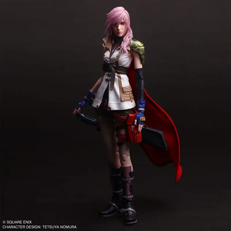 PREORDINE+ CHIUSO 06/2026 Final Fantasy XIII Play Arts Shin Action Figure Lightning 26 cm