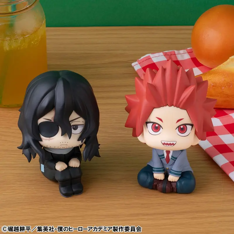 PREORDINE+ CHIUSO 06/2026 My Hero Academia Look Up PVC Statue Set Eijiro Kirishima & Shoto Aizawa (with gift) 11 cm