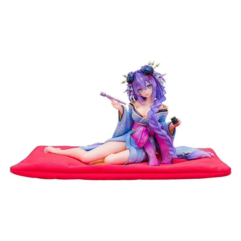 PREORDINE+ CHIUSO 06/2026 Neptunia x Senran Kagura Statue 1/7 Purple Heart Kimono Ver. 13 cm